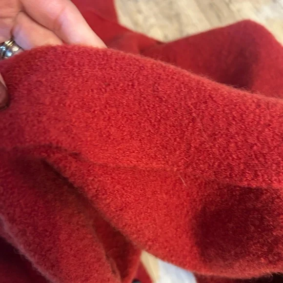 L.L. Bean Boiled Wool Cardigan Jacket - Picture 10 of 12